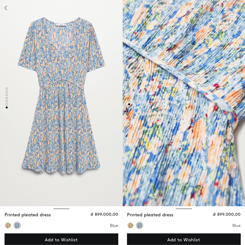 Váy hoa Mango cho chị em diện hè | Hàng chuẩn auth vợt sale