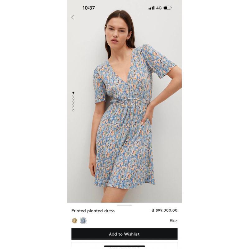 Váy hoa Mango cho chị em diện hè | Hàng chuẩn auth vợt sale