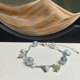 Vòng tay Handmade chuỗi hạt đá thạch anh.