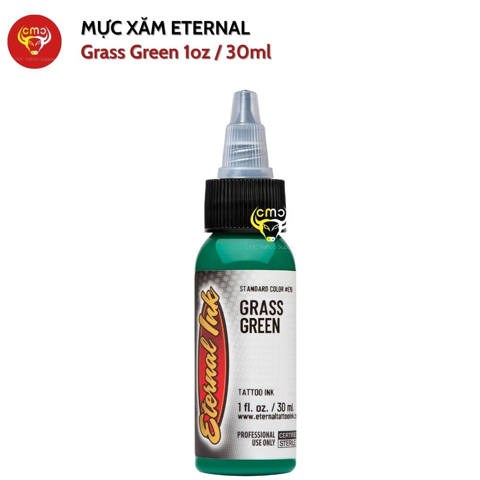 Mực xăm Eternal Grass Green chính hãng - CMC Tattoo Supply