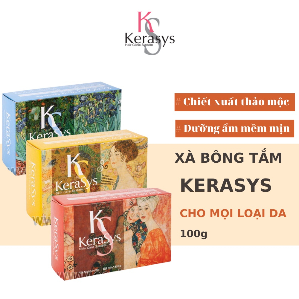 Xà bông tắm dưỡng da cao cấp Kerasys Hàn Quốc hương nước hoa và xà bông tắm albus