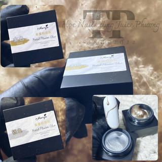 Gel vẽ nổi metan monja màu vàng/bạc