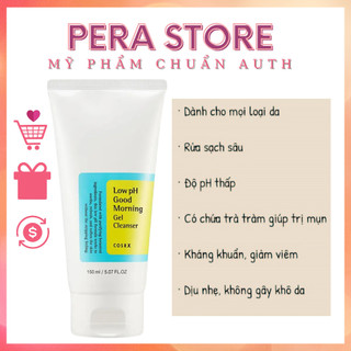 Sữa Rửa Mặt Cosrx Low pH Good Morning Gel Cleanser - Phù Hợp Cho Mọi Loại Da 150ml