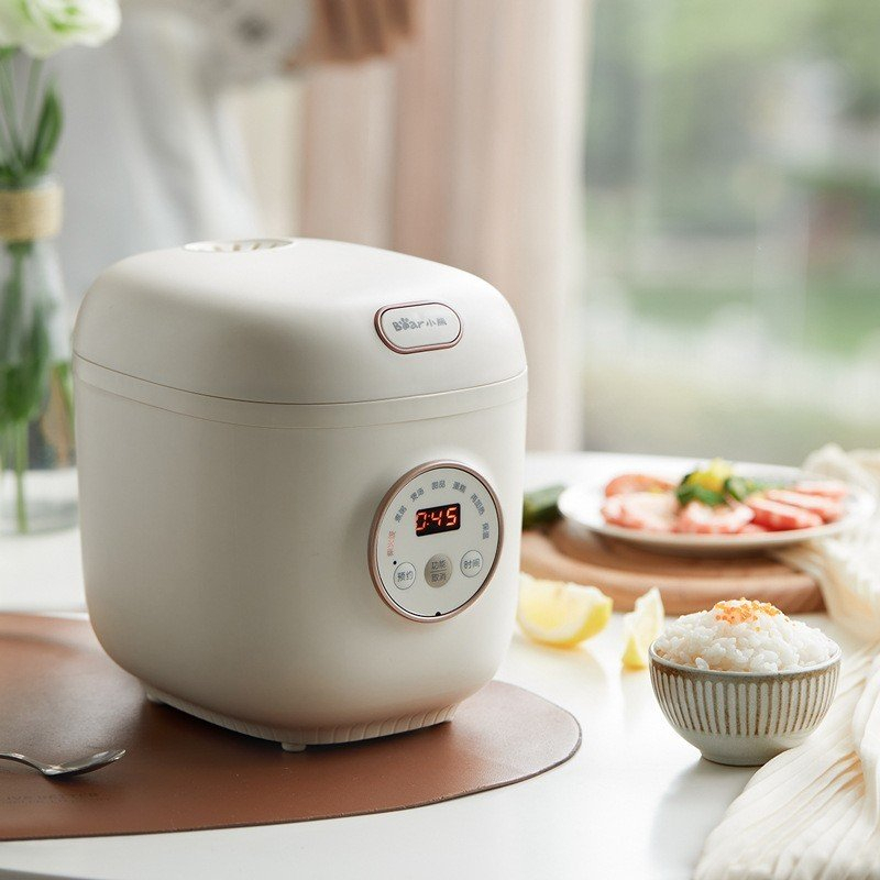 Nồi Cơm Điện Mini Bear Đa Năng, Nồi Cơm Điện Văn Phòng Dung Tích 1.2L