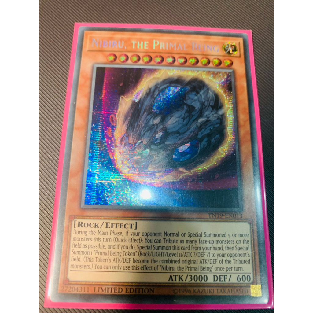 Thẻ bài Yugioh: Nibiru, the Primal Being  - TN19-EN013 - Prismatic Secret Rare (1st Edition)



