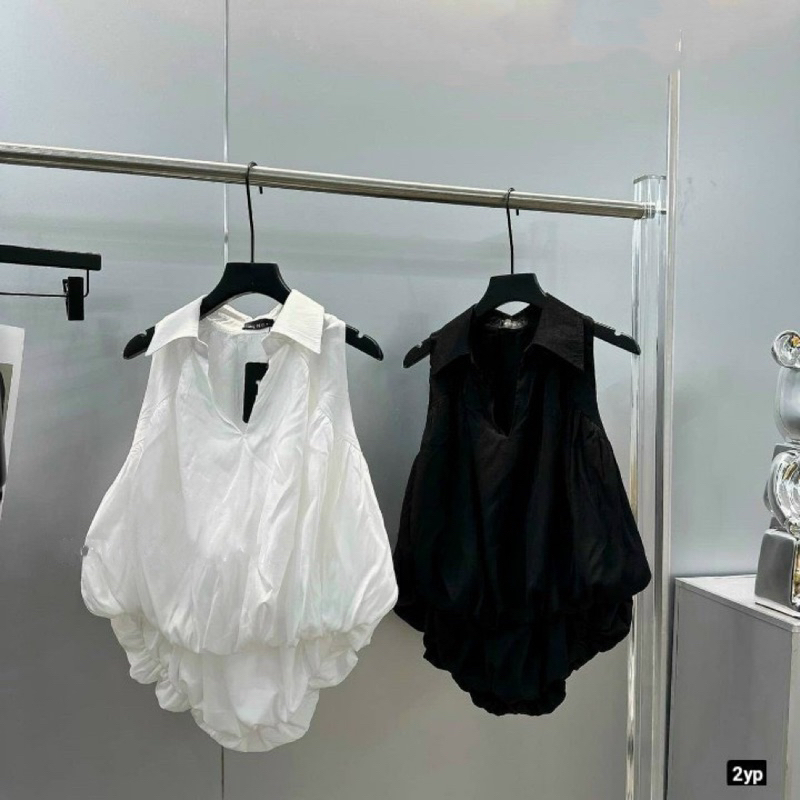 Áo sơ mi bí cộc tay ( hình thật shop chụp ) - CarotShop