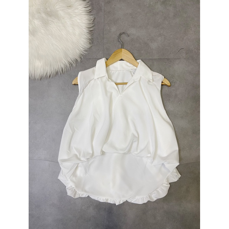 Áo sơ mi bí cộc tay ( hình thật shop chụp ) - CarotShop