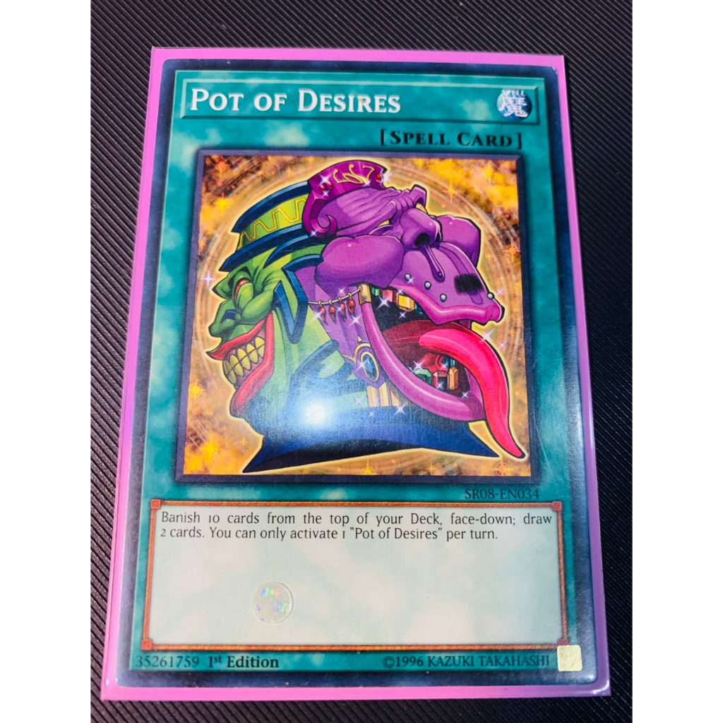 Thẻ bài Yugioh: Pot Of Desires