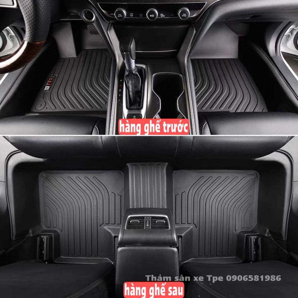 Mazda CX-8 Thảm Trải Sàn Tpe, Thảm Xe Oto Cao Cấp