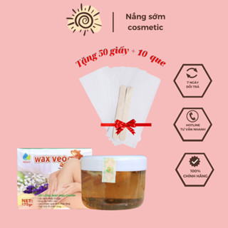 Sáp Wax Lông Veo Tặng Giấy + Que Wax lông lạnh tay chân bikini wax lông Veo