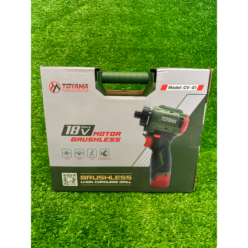 Máy khoan vít cấp trượt TOYAMA CV-01- Động cơ không chổi than Chính hãng