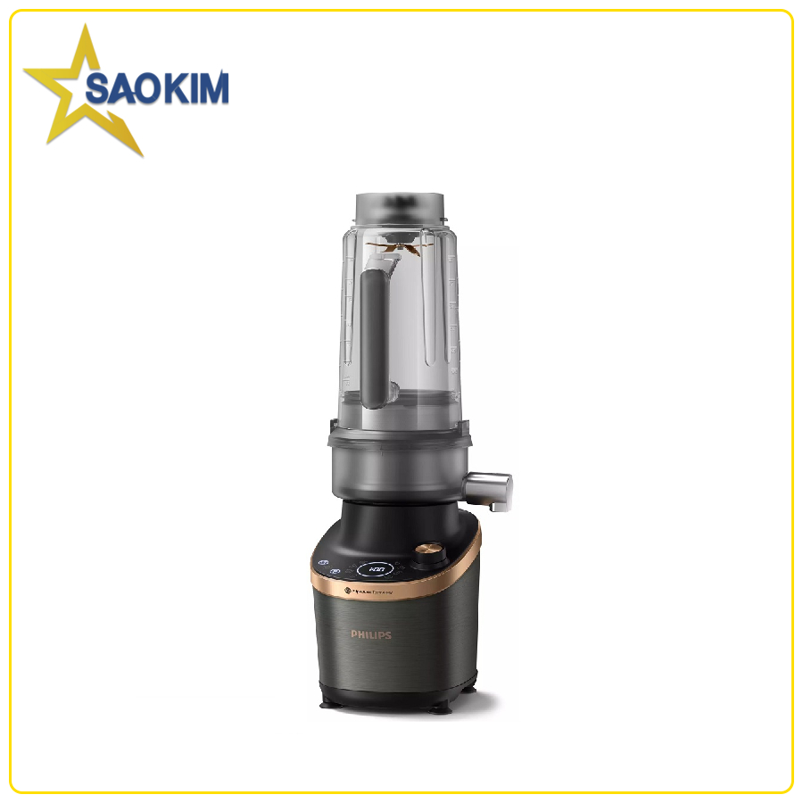 Máy xay sinh tố kết hợp ép trái cây Philips HR3770/00
