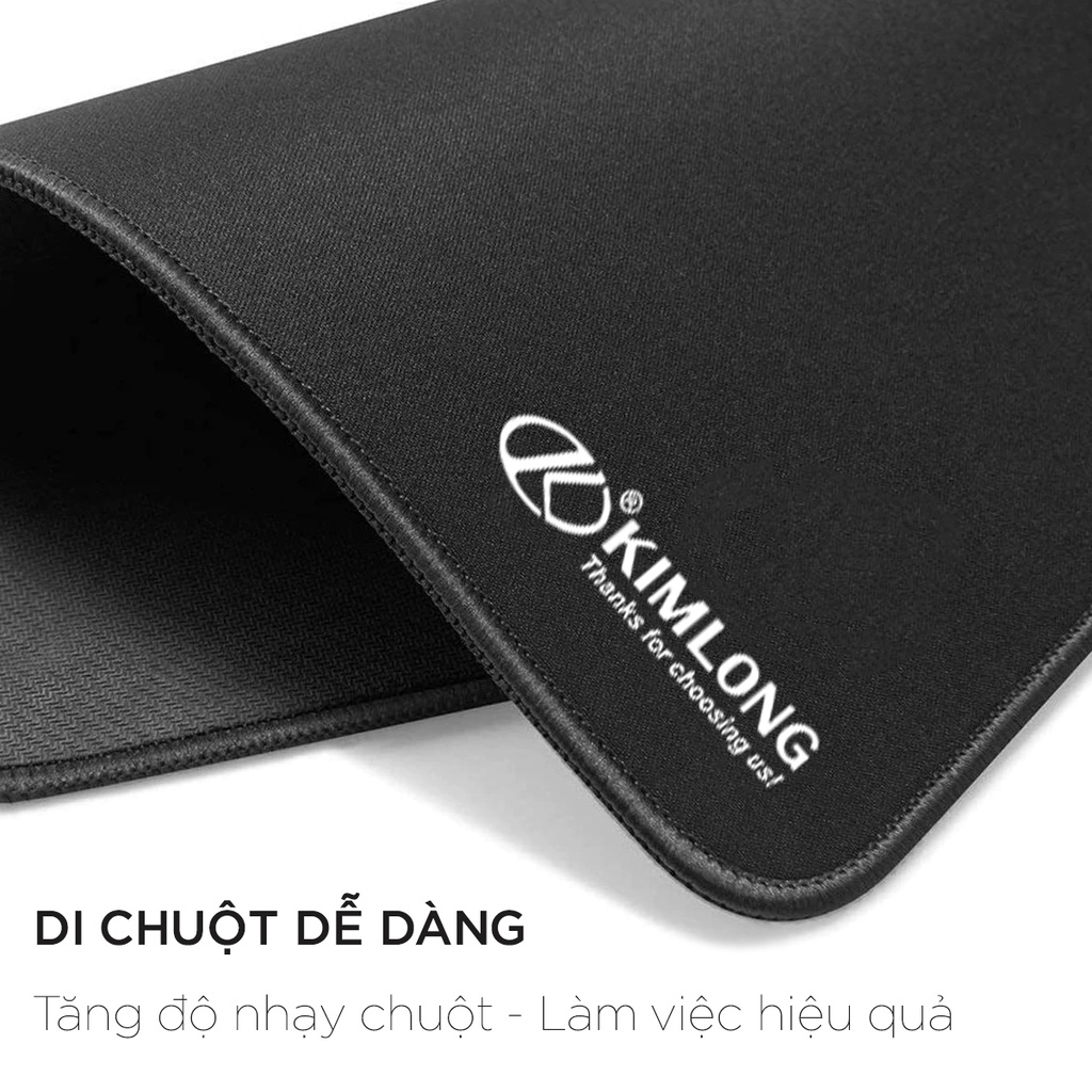 Lót Chuột Cao Su Cao Cấp Màu Đen Chống Trượt KL431, Nhỏ Gọn, Bắt Chuột Nhạy, Êm Tay