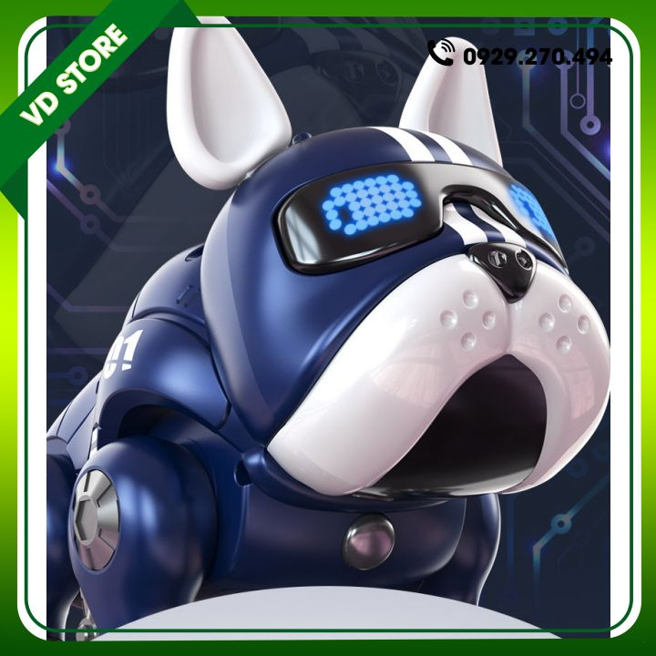 Đồ Chơi Chú Chó Robot Biết Đi Biết Nhảy Múa Có Đèn Nhạc Vui Nhộn Cho Bé