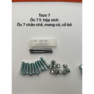 Bộ ốc 7 ly khắc phục trờn ren trên xe máy và taro