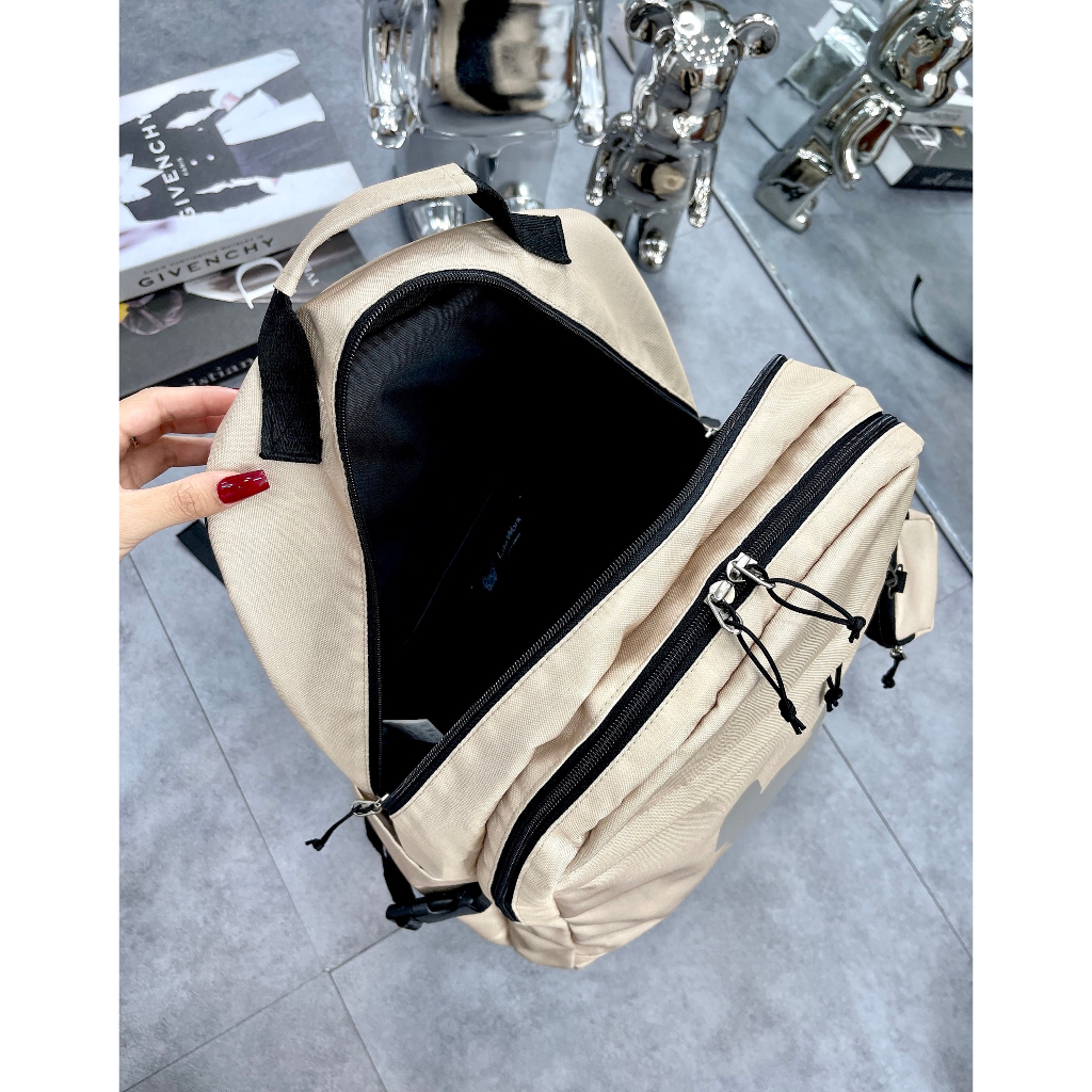 (HÀNG XUẤT XỊN) Balo B5103 LIFEWORK LOGO CLASSIC BACKPACK  full tem tag  Kích thước: 32.5 cm x 47 cm x 15 cm  Hàng có sẵ