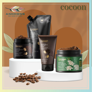 Tẩy Da Chết Cocoon Cà phê Đắk lắk làm sạch da chết Dak Lak Coffee Body Polish 200ml/600ml