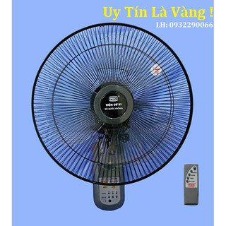 Quạt treo tường Điện Cơ 91 Bộ Quốc Phòng Chính Hãng có điều khiển xa và ko điều khiển, Bảo Hành 12 Toàn Quốc