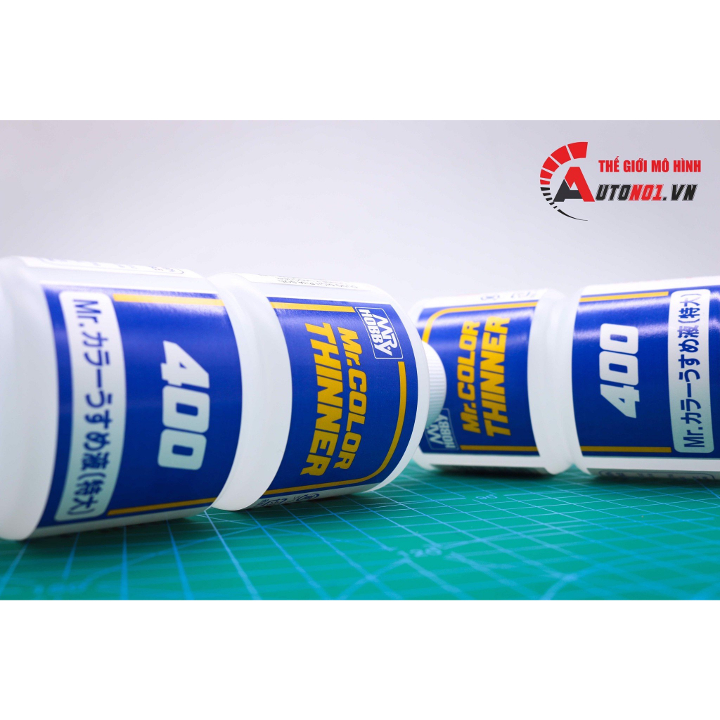 Dung dịch pha sơn thinner lacquer T104 - T108 - T111 - T117 - LEVELING - RAPID - ACRYLIC 400ML MR.HOBBY