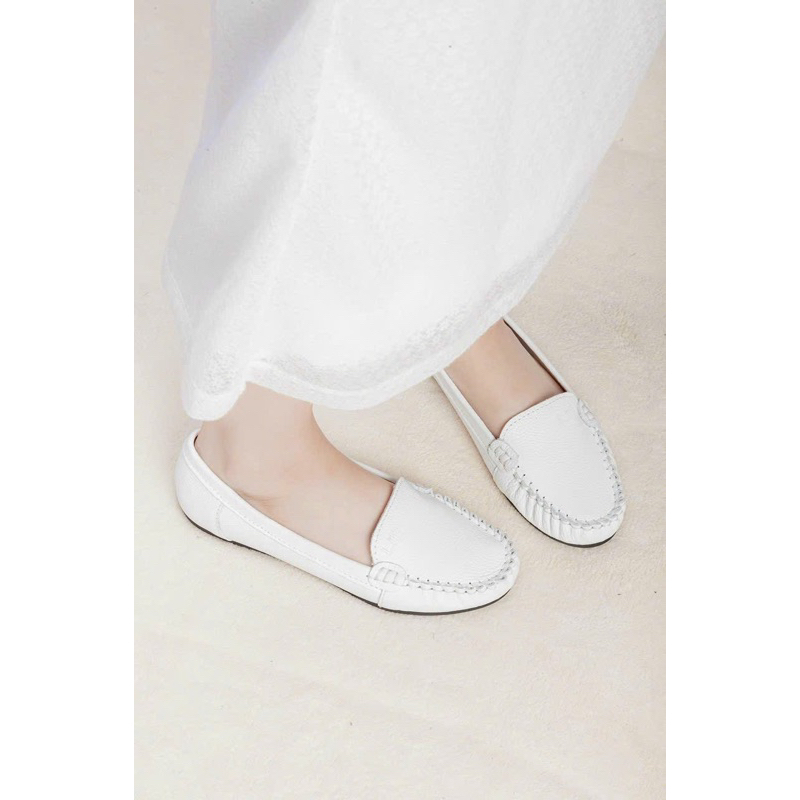 Giày Mọi Da Bò Thật Đế Mềm 3254