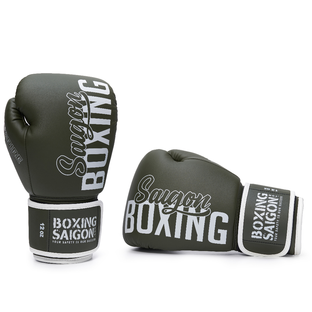 Găng Tay Boxing Saigon Inspire 1.0 - Khaki