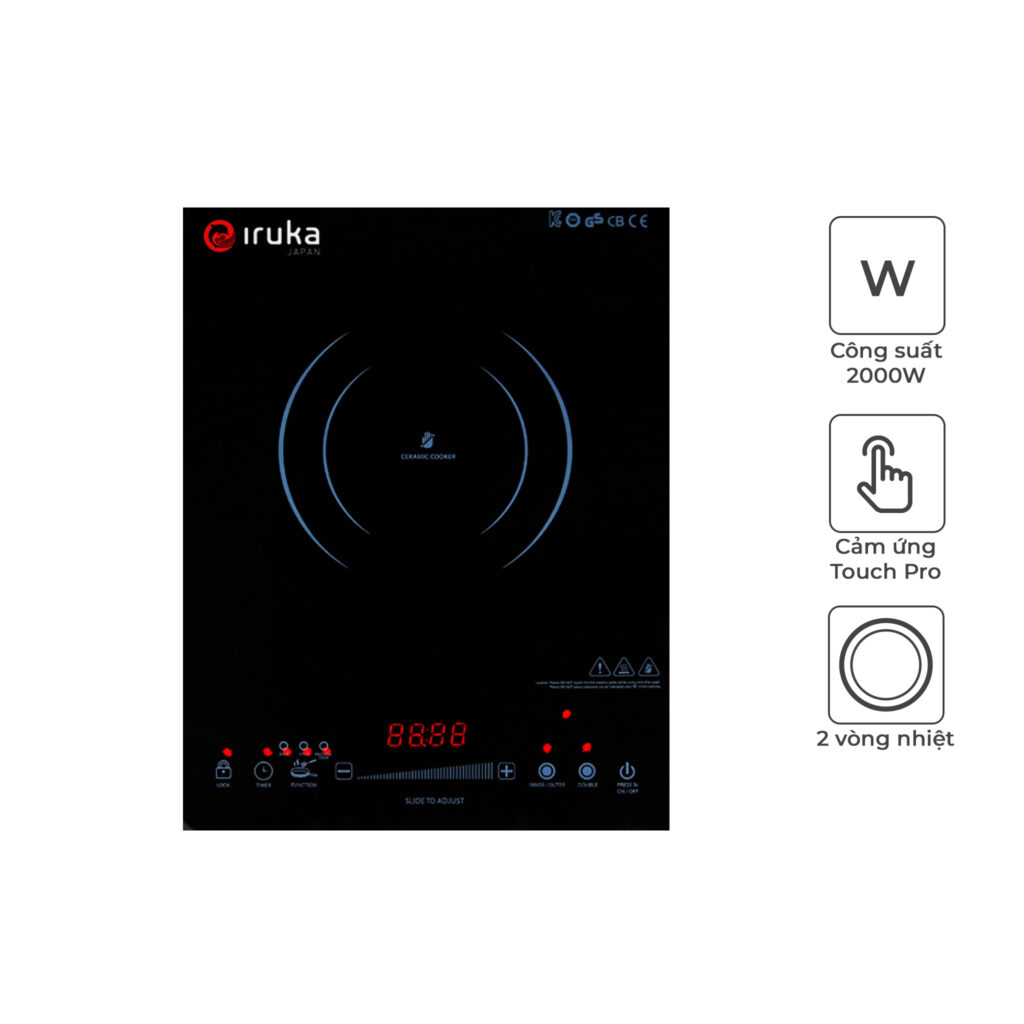 Thanh lý Bếp Hồng Ngoại IRUKA I-110 | IRUKA Japan TÌNH TRẠNG SP 90-95%