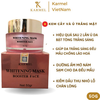 Cấy và ủ trắng măt giúp sáng da, mờ thâm nám, đồng đều mầu da Kamel (Karmel) 50g - Whitening Mask