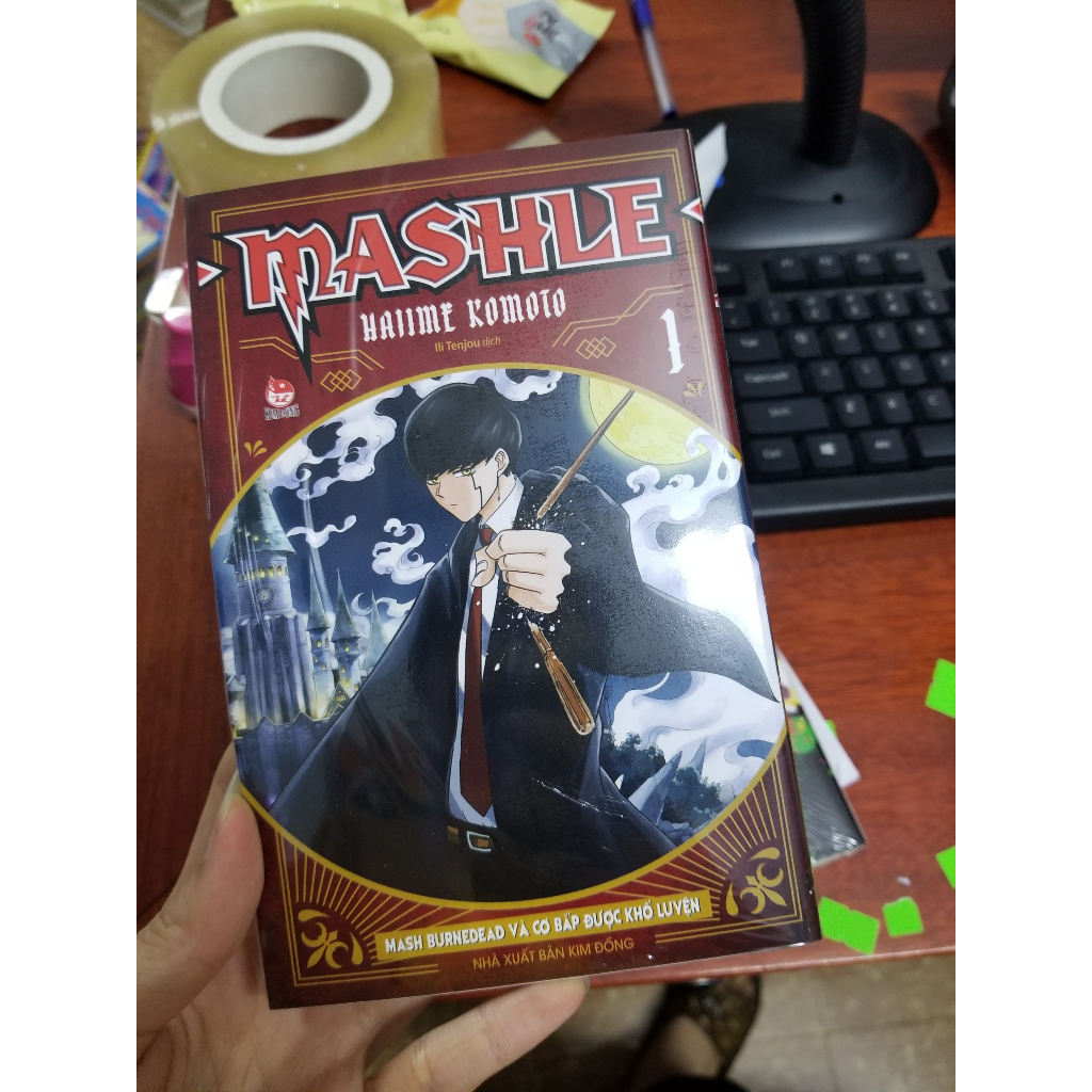 Mashle lẻ full seal mới 100%