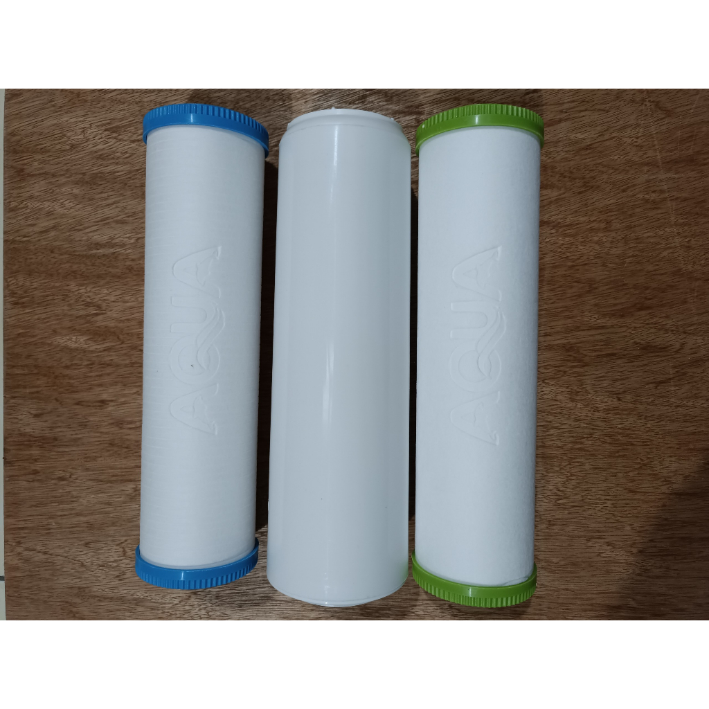 Lõi lọc nước AQUA - Bộ 3 lõi lọc nước AQUA 123 chính hãng