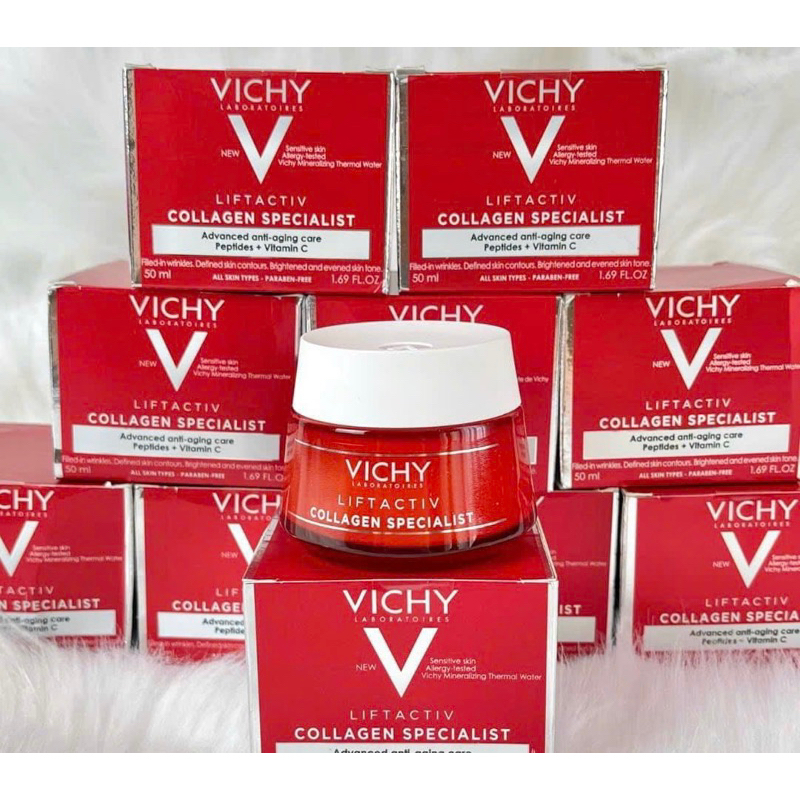 Kem dưỡng Vichy sáng da, mờ thâm nám Liftactiv Collagen Specialist 50ml