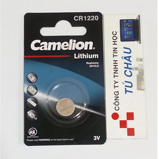 Pin 1220, CR1220 - 3V Camelion Lithium / Vĩ 1 Viên
