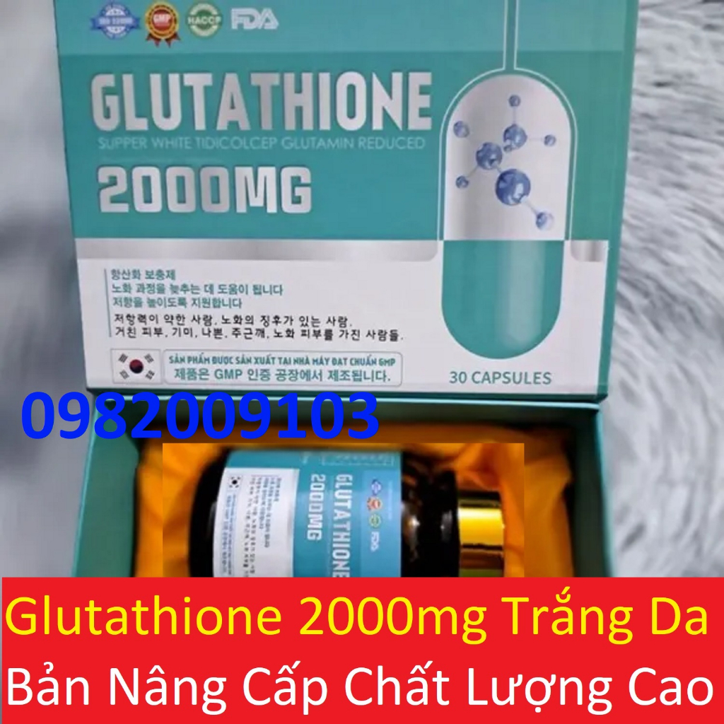 viên uống trắng da glutathione collagen 2000mg (SAM glutathion 100mg 500mg 700 1000mg 1800 2000 100 mg 1600mg 2500mg)