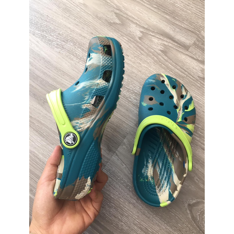 Sục Loang Crocs chính hãng, xuất dư xịn, size 32-40