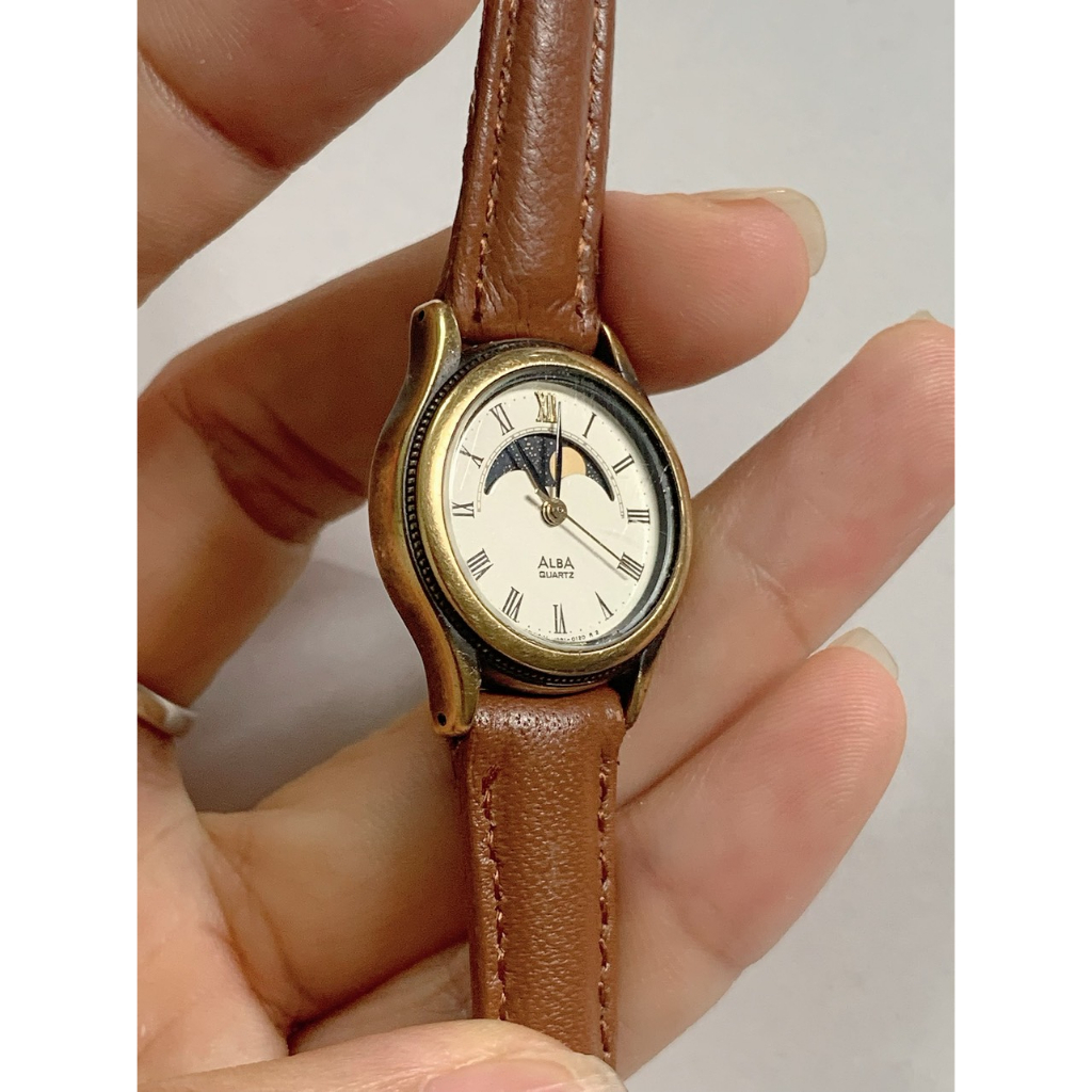 Đồng hồ nữ ALBA V891-0110 hàng si nhập Nhật zin