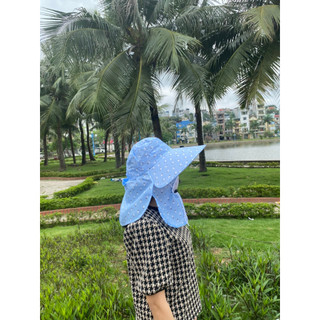 Mũ chống nắng kèm khẩu trang