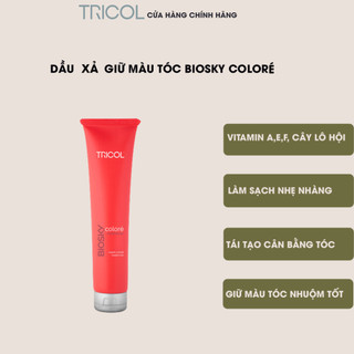 Dầu xả dưỡng ẩm và giữ màu cho tóc nhuộm Italia Tricol Biosky Coloré Conditioner