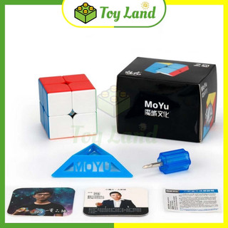 Rubik 2x2 moyu meilong 2m stickerless rubic 2 tầng 2x2x2 đồ chơi lắp ráp xếp hình - toy land