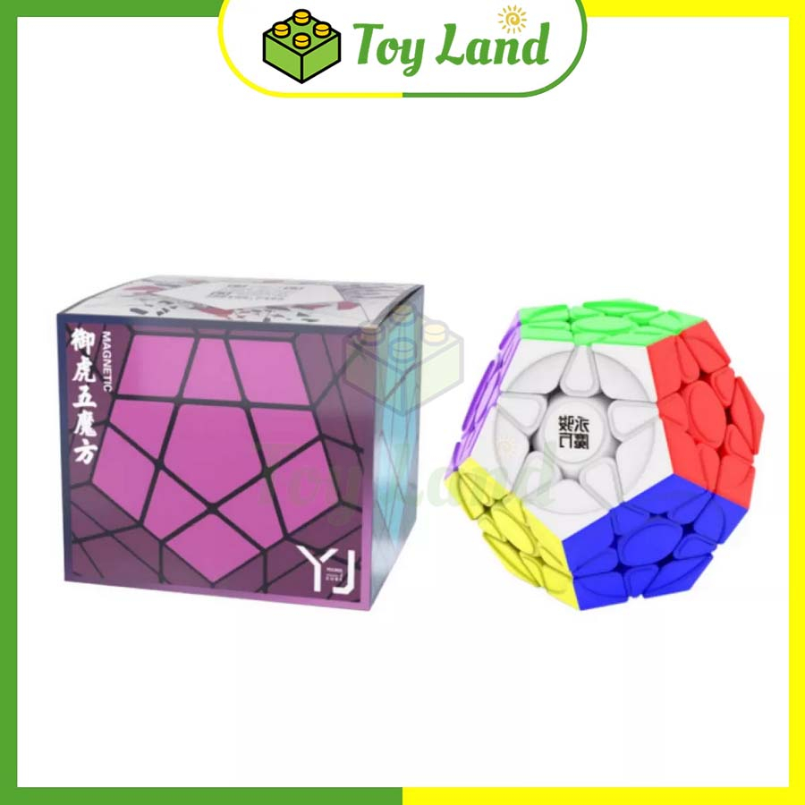 Rubik Megaminx YuHu V2 M YJ Stickerless Có Nam Châm Rubic Biến Thể 12 Mặt Đồ Chơi Lắp Ráp Xếp Hình