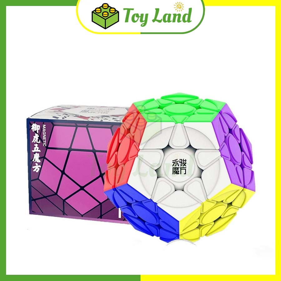 Rubik Megaminx YuHu V2 M YJ Stickerless Có Nam Châm Rubic Biến Thể 12 Mặt Đồ Chơi Lắp Ráp Xếp Hình