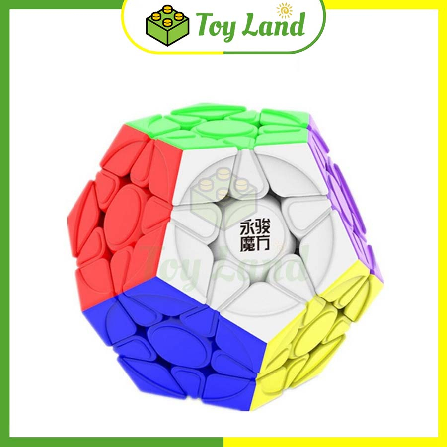 Rubik Megaminx YuHu V2 M YJ Stickerless Có Nam Châm Rubic Biến Thể 12 Mặt Đồ Chơi Lắp Ráp Xếp Hình