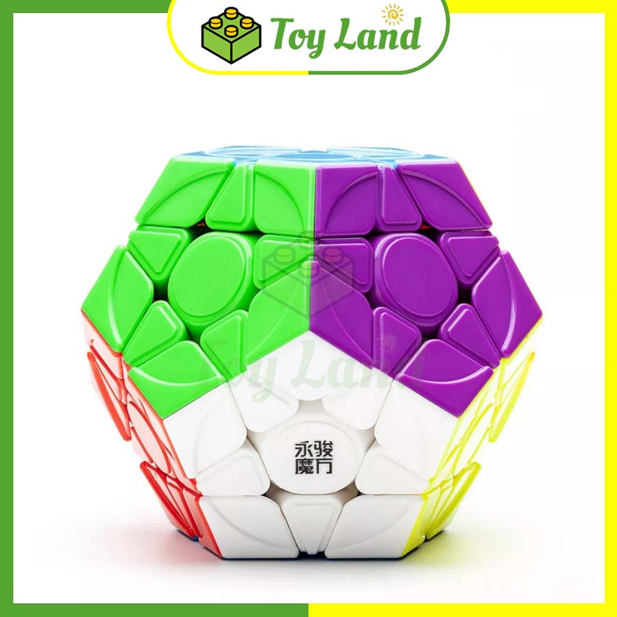 Rubik Megaminx YuHu V2 M YJ Stickerless Có Nam Châm Rubic Biến Thể 12 Mặt Đồ Chơi Lắp Ráp Xếp Hình