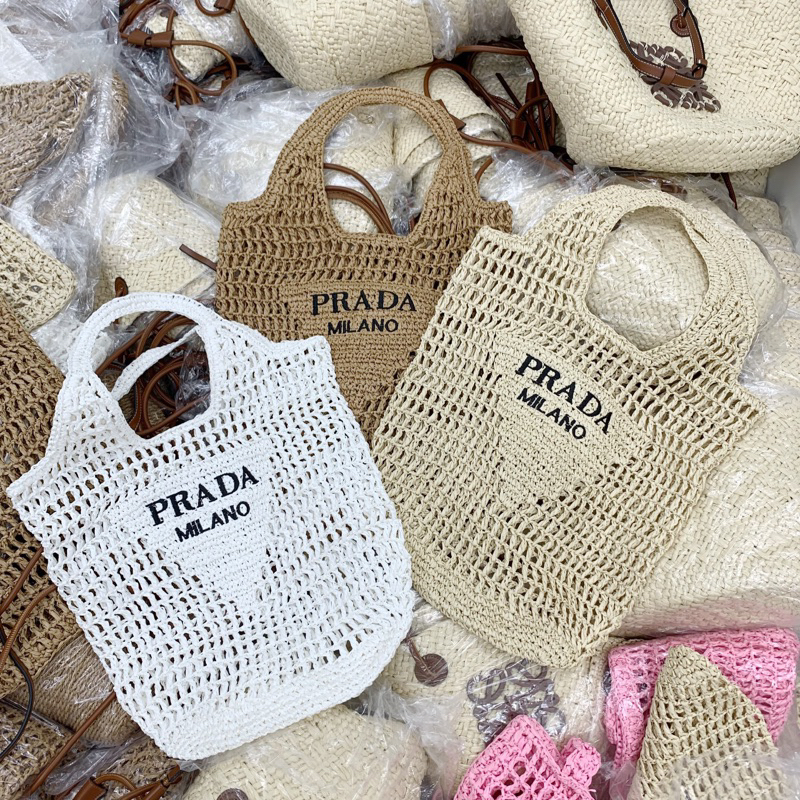 Túi tote cói prada mới nhất 2023