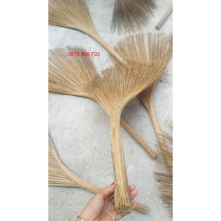Chổi chà cọng dừa bến Tre đan thủ công đẹp bền chắc