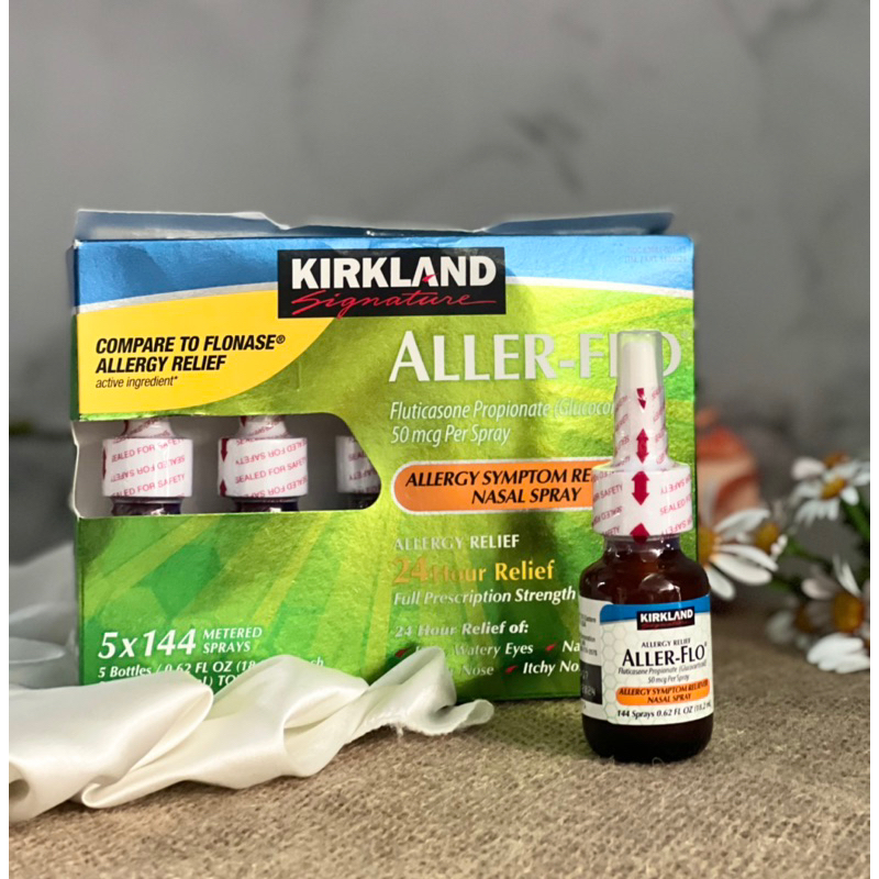 1 chai xịt viêm xoang hàng Mỹ Kirkland aller flor