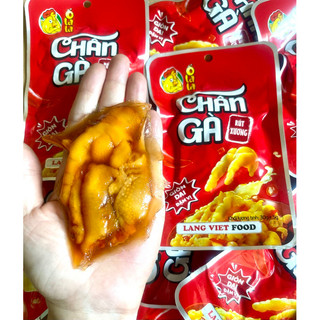 Combo 10 chân gà rút xương Ố la la 30gr hãng Làng Việt food