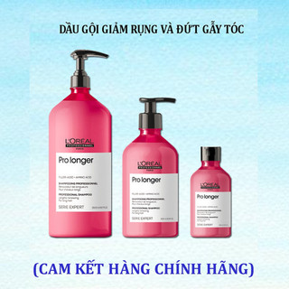 Dầu gội LOREAL giúp tóc chắc khỏe, giảm đứt gãy và dài hơn Serie Expert Pro Longer 500ml