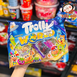 Kẹo dẻo tổng hợp trolli world gói 230g