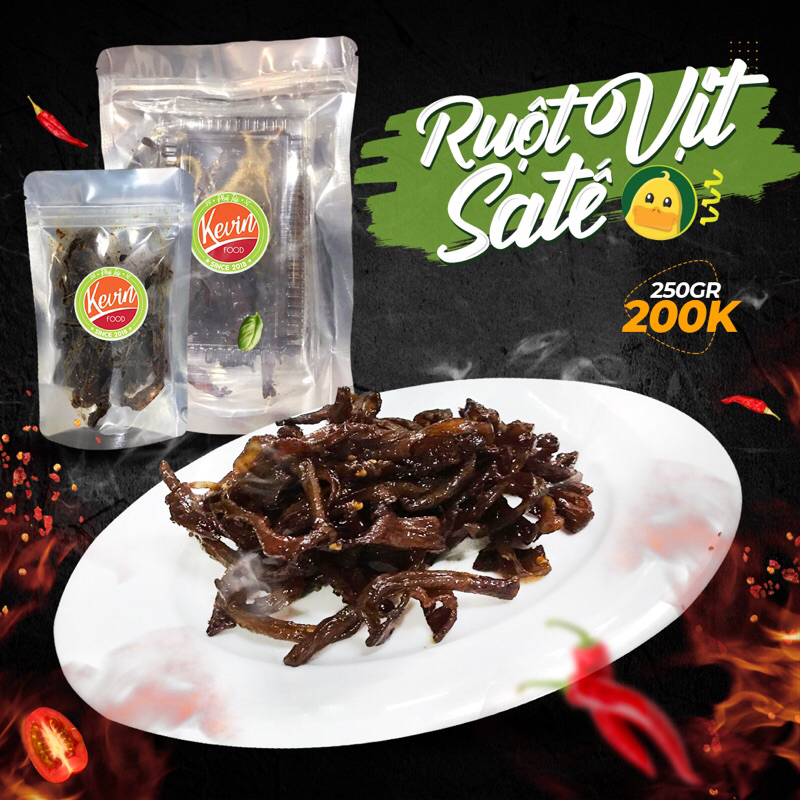 Ruột Vịt SaTế ăn liền
