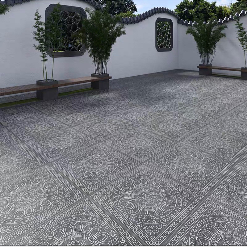 Khuôn đúc gạch lát sân vườn nhựa PP kích thước 40x40x3;5 cm