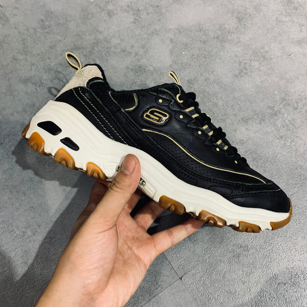 Giày 2hand SKECHERS SPORT RUNNING SHOES BLACK 9999224 - 5160